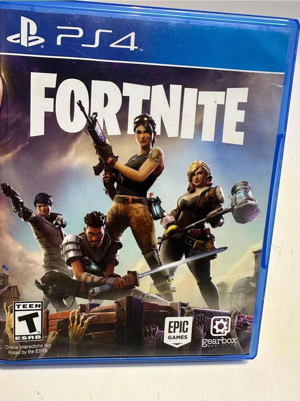 Fortnite PS4 Game Case - Epic Games (Blue)